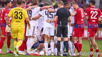 Zorgen bij Bayern München: Jamal Musiala zakt weer in elkaar tijdens oefenduel