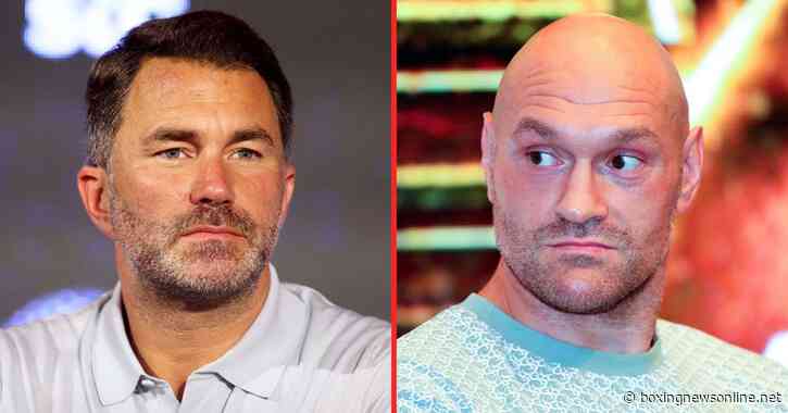 Eddie Hearn says Tyson Fury’s latest update on Anthony Joshua fight is ‘absolutely’ untrue
