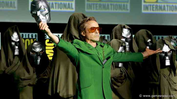 Robert Downey. Jr. prefers playing Doctor Doom over Iron Man because he gets to "really observe" from the villain's perspective: "I guess they're all mad at me or something"