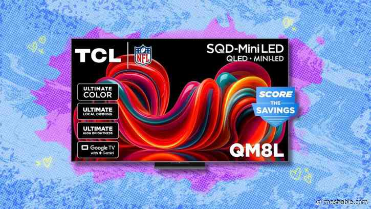 TCLs 85-inch QM8L SQD-Mini-LED QLED TV has never been cheaper — act fast to save over $1,000