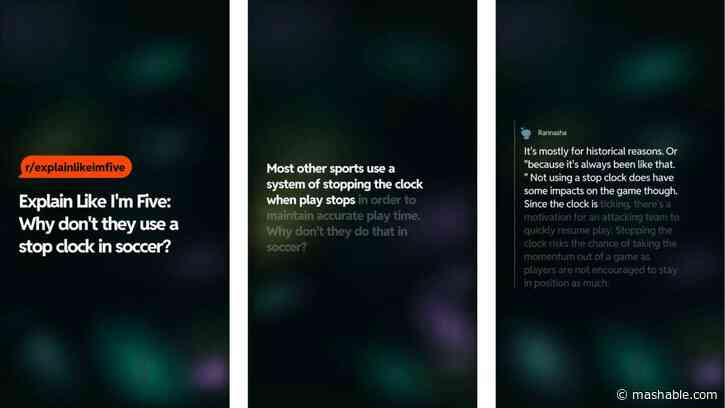 Reddit is testing AI-generated videos that read text posts aloud