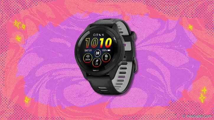 The ultimate runners upgrade: Save $100 on the AMOLED Garmin Forerunner 265 at Amazon