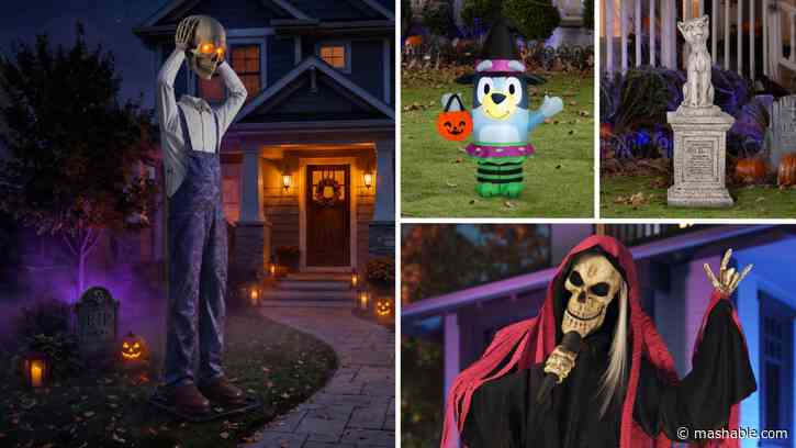 Lowes new 15-foot Halloween animatronic makes the Home Depots Skelly look petite