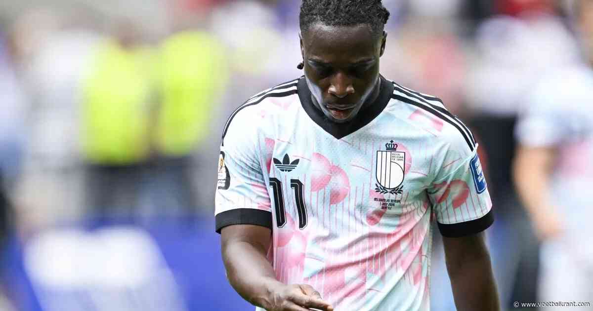 Zeer slecht nieuws voor Jérémy Doku bij Manchester City