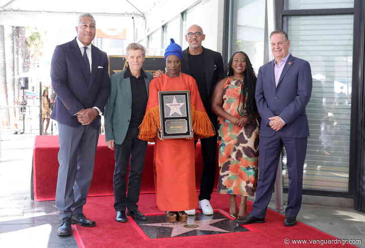 Angelique Kidjo immortalised on Hollywood Walk of Fame