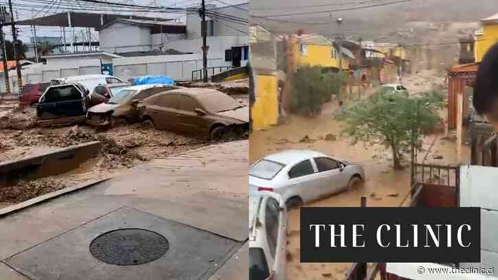 Aluvión causa estragos en Tocopilla: viviendas afectadas y vehículos arrastrados