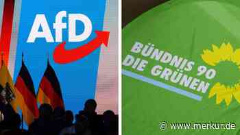 AfD bleibt stärkste Partei: Großer Vorsprung vor der Union – Grüne mit bestem Ergebnis seit Langem
