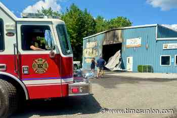 Propane company fire sparks evacuation, briefly closes Route 17