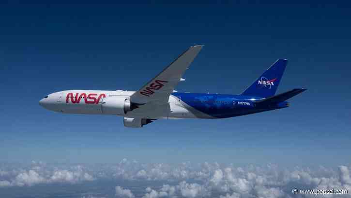 NASA’s next flying lab readies for takeoff after new paint job