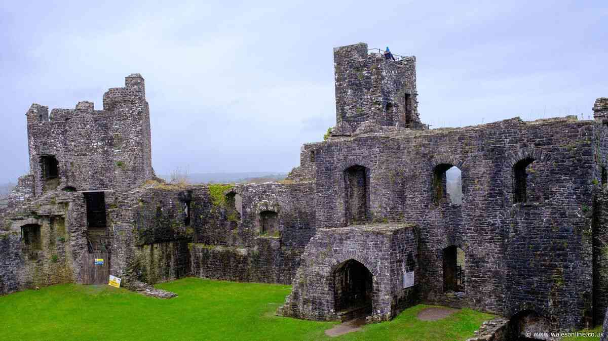 Forgotten history of tourist attraction exposed by hot dry weather