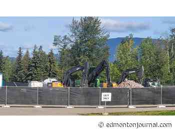 'A day of rebirth': Demolition of Tumbler Ridge Secondary School officially begins six months after tragedy