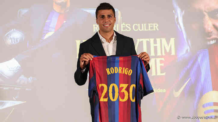 Rodri: FC Barcelona era mi primera opción