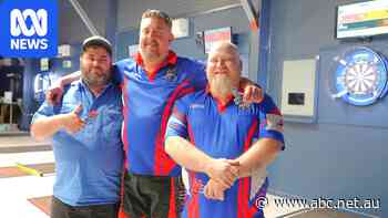 Darts offers Moranbah miners a break from camp life
