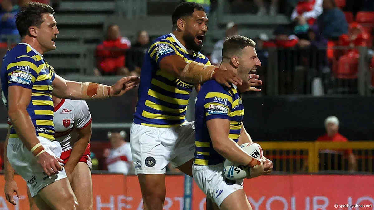 Williams scores in Warrington's victory at Hull KR