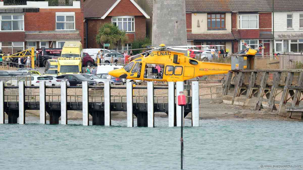 Three family members die after getting into difficulty off Sussex coast