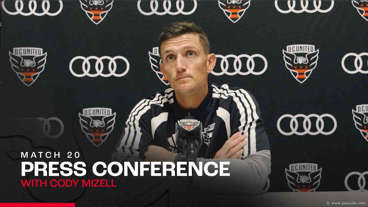 Cody Mizell Pre-Match Press Conference | D.C. United vs New England Revolution | MLS 2026