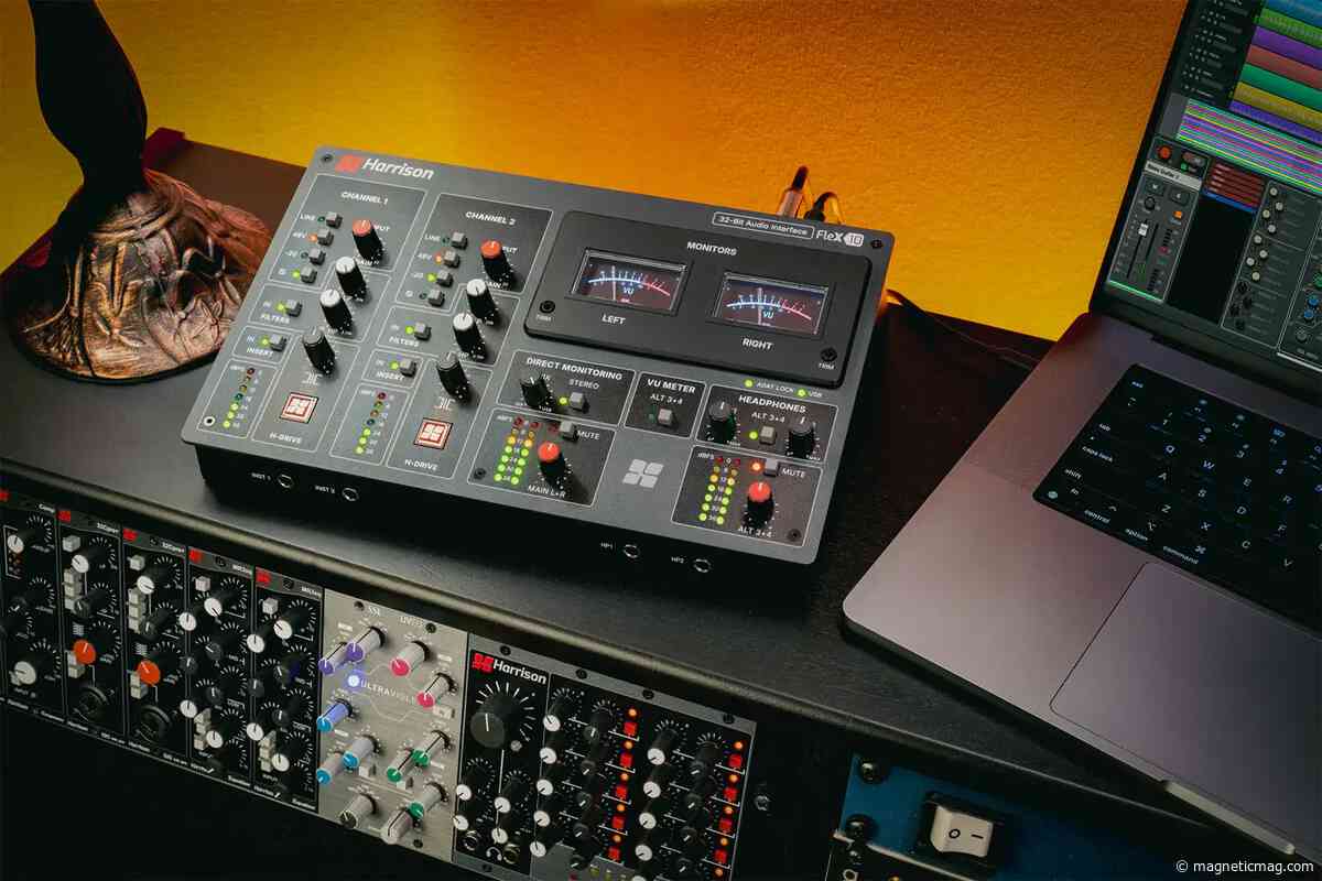 Harrison Flex-10 Puts Console Color on the Desk