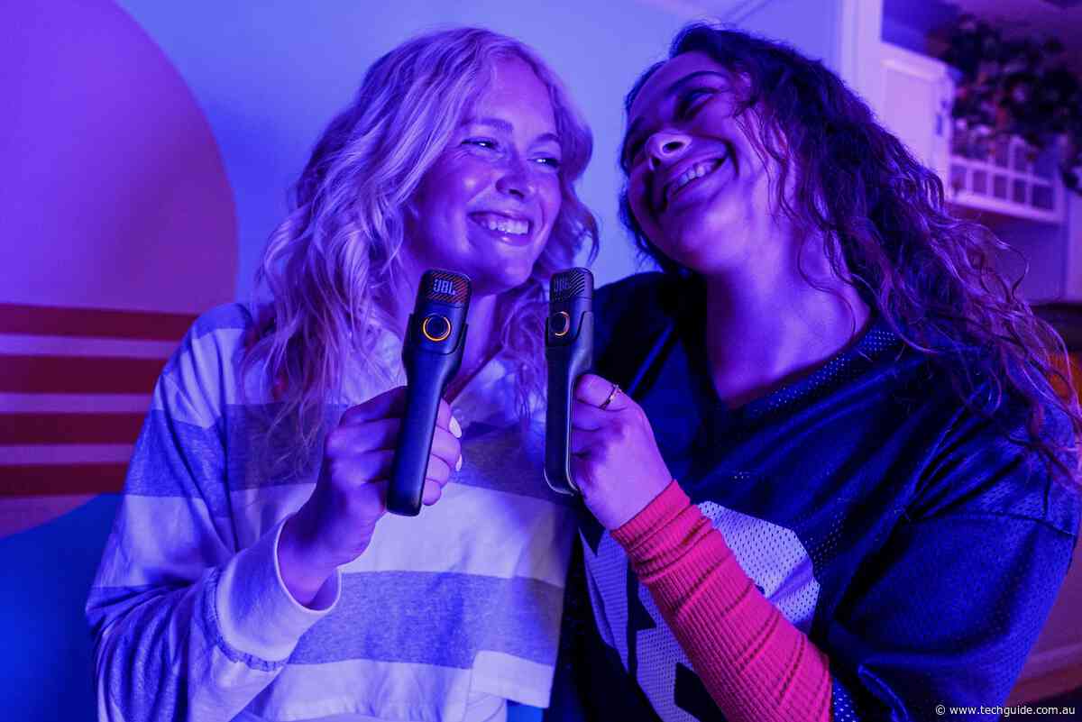 JBL’s versatile new EasySing Mic range can be used for karaoke, podcasts and live streaming