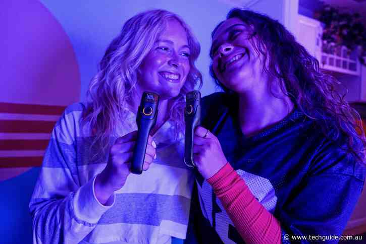 JBL’s versatile new EasySing Mic range can be used for karaoke, podcasts and live streaming