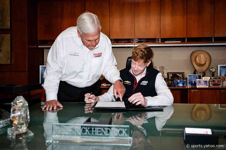 Connor Zilisch couldn’t say ‘no’ to a Cup ride at Hendrick Motorsports