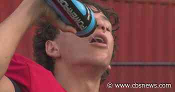 Sports with Sam: Georgia football teams train in extreme heat for Coca-Cola Classic