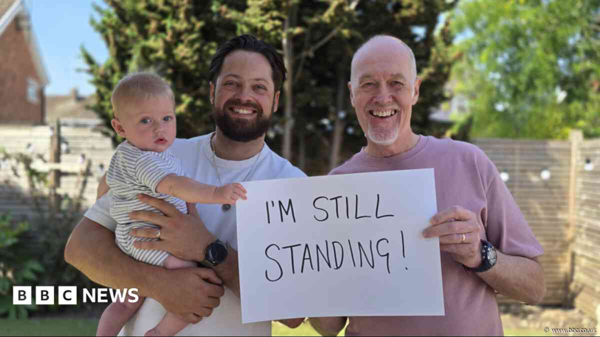 Man told he had months to live 'still standing' 14 years later