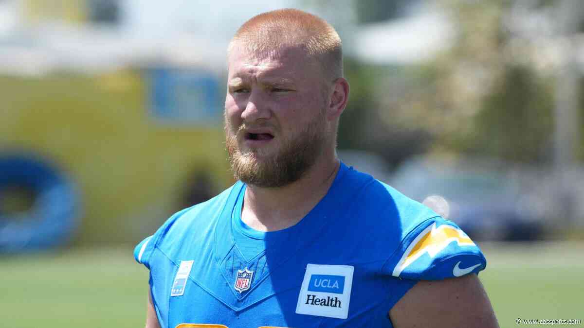 Tyler Biadasz injury: Chargers center carted off with left leg injury in massive blow to oft-injured line