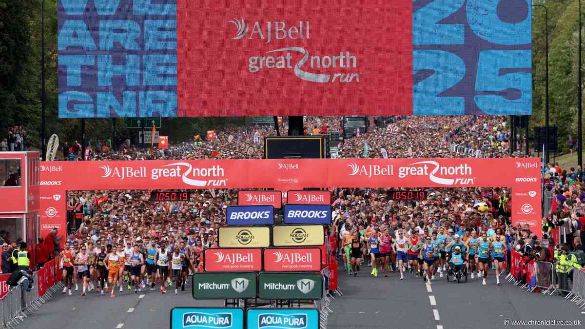 Great North Run organisers celebrate 'biggest ever' weekend as sales and profits surge