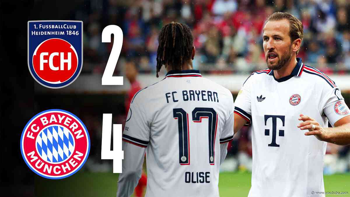 Win in the final friendly match | FC Heidenheim - FC Bayern | Highlights