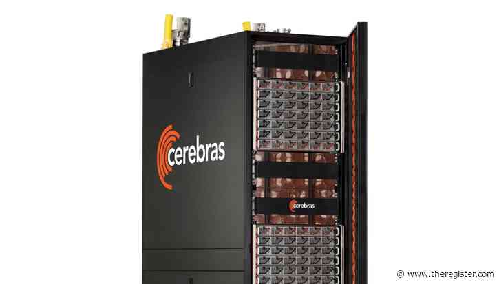 Cerebras CS-4 rack systems juice chips for every last drop of AI performance