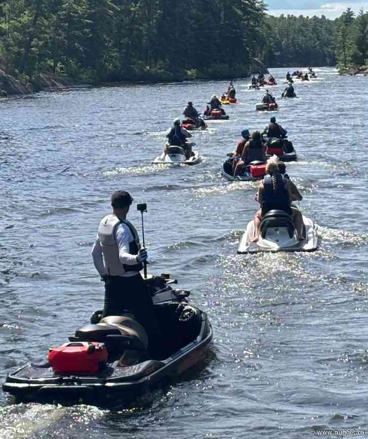 A day on the water led to a fun way to raise money for a women's centre