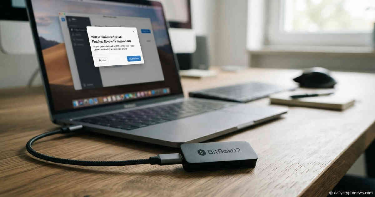 BitBox Patches Severe Firmware Flaw, Urges Immediate User Update