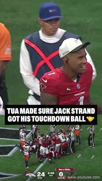 Tua Tagovailoa lookin' out for Jack Strand for his first touchdown 🤝 NFL+ #nfl #highlights
