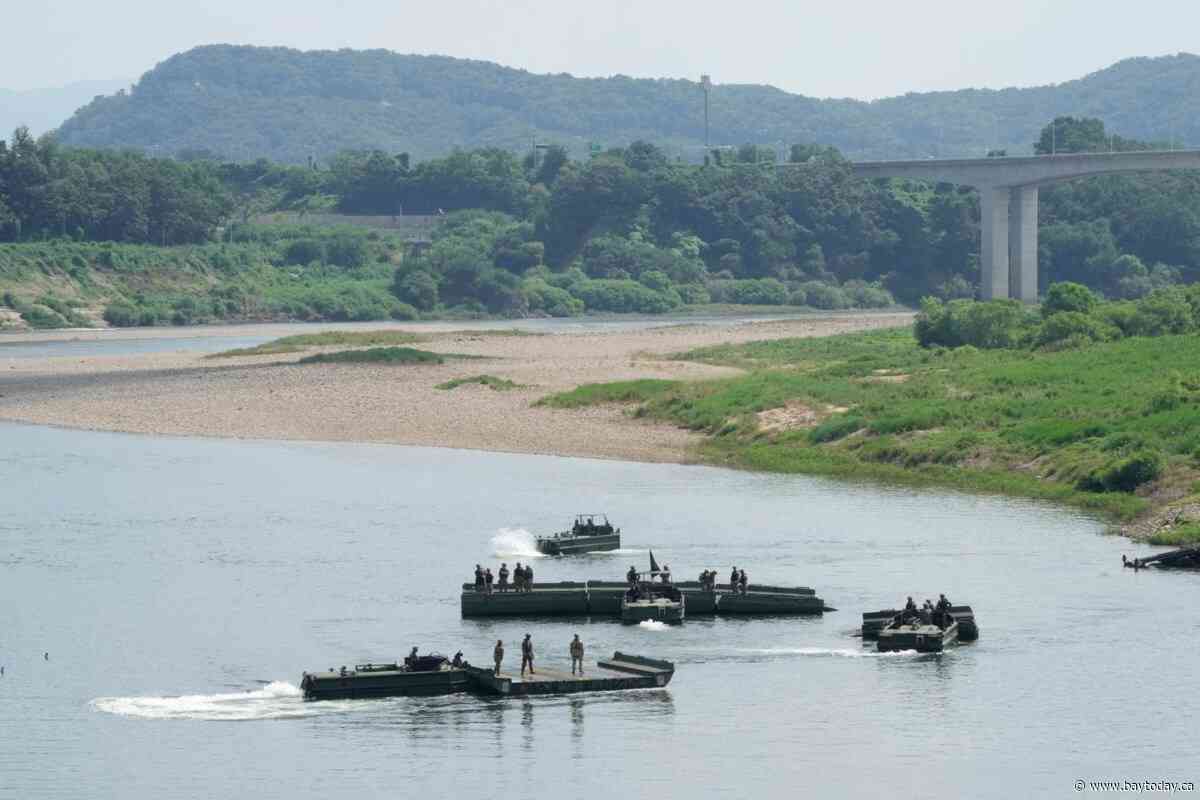 South Korea says the South Korean and US militaries have agreed to shorten their drills