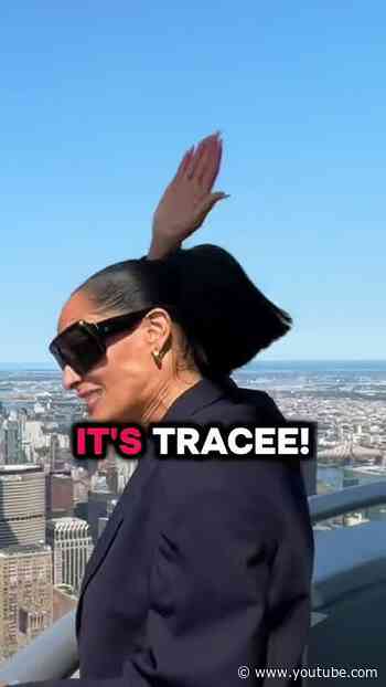 Where did Tracee Ellis Ross visit?