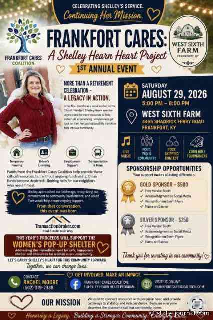 The purpose behind Frankfort Cares: A Shelley Hearn Heart Project set for Aug. 29