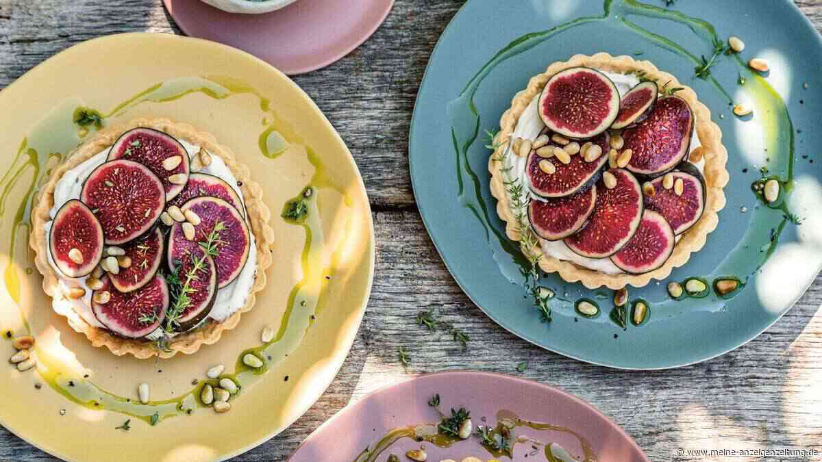 Feige ganz elegant - als Feigen-Ziegenkäse-Tartelettes