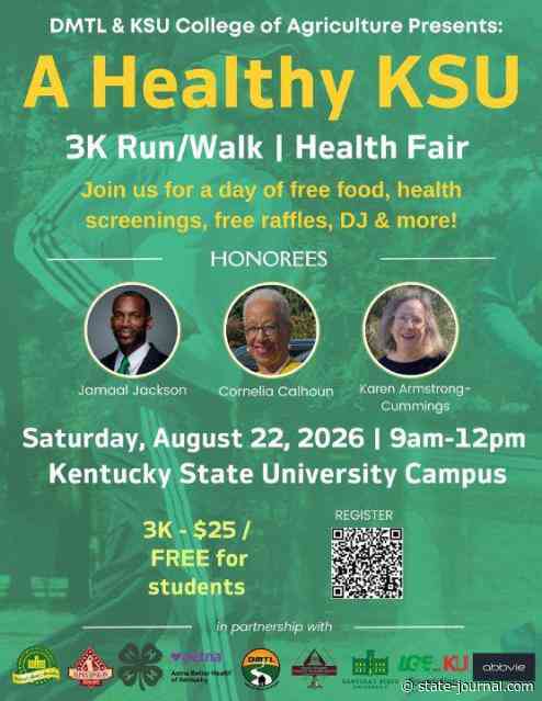 DMTL and KSU College of Agriculture to host A Healthy KSU 3K and Health Fair