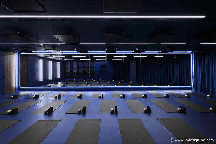 Softness balanced with boldness in Technē’s lobby fitness fit-out