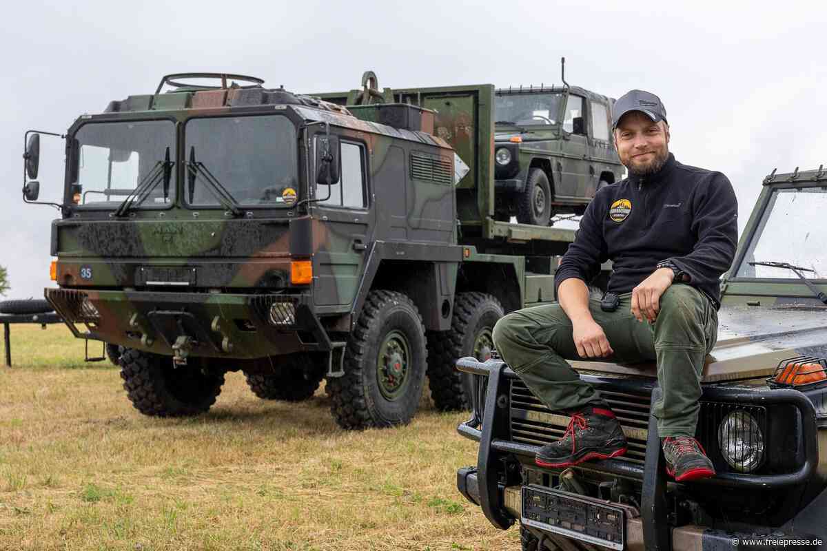 Fans von Militärfahrzeugen treffen sich im Vogtland: Das gibt‘s beim 20. Manöver Frühauf