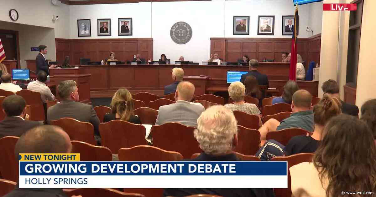 Holly Springs leaders & residents at odds in debate over new developments and current infrastructure