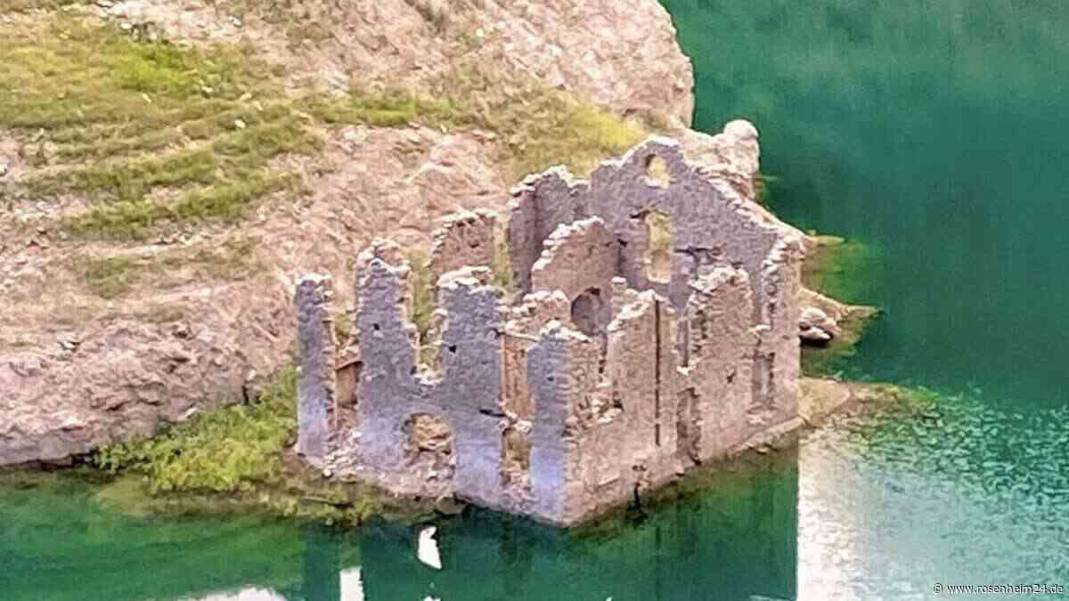 Seit 1962 unter Wasser: Gardasee gibt jahrzehntelang verborgenes Geheimnis wieder frei