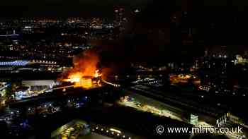 London fire live: Bermondsey blaze involves 50 tonnes of waste