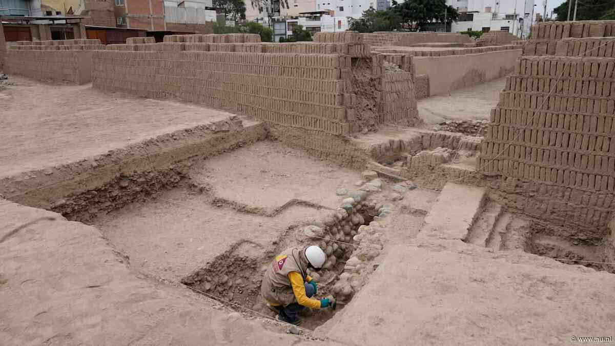 Archeologen in Peru vinden skelet van persoon die mogelijk ritueel geofferd werd