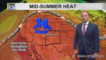 Record and near-record heat continues all week