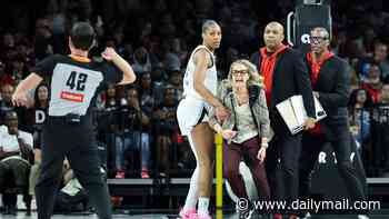 WNBA head coach ejected from game after furious outburst at officials in loss to Angel Reese's Atlanta Dream
