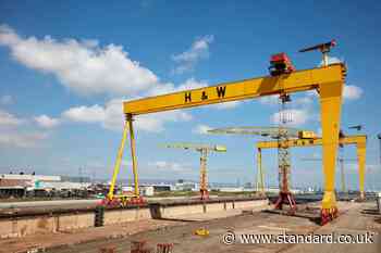 Samson and Goliath cranes set for £3.1m overhaul at Harland & Wolff