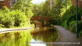 The Tameside town with canalside walk between two train stations that ends at historic pub