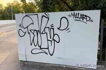 Railway bridge vandalised ahead of planned mural