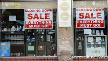 UK high street chain launches 'everything must go' sale as 150 stores face closure